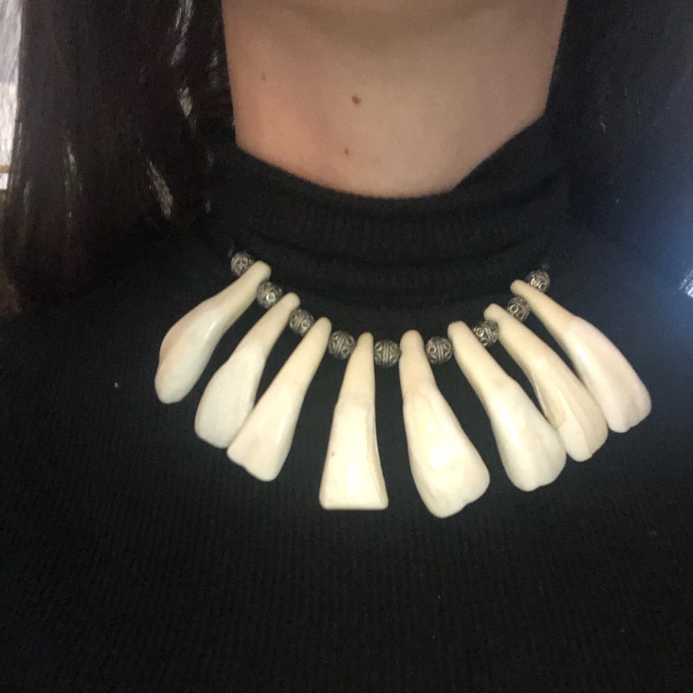 Bone necklace